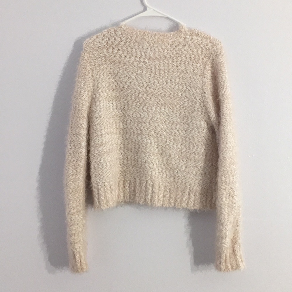 Pink and White Knitted Sweater - Picture 2 of 4